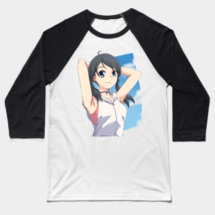 Amano Hina Tenki no Ko Baseball T-Shirt